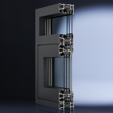 F100双内开 · K值. 🔥 超静音系统窗